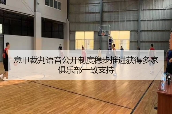意甲裁判语音公开制度稳步推进获得多家俱乐部一致支持